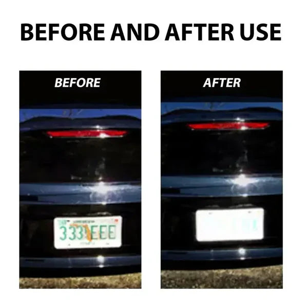 Free License Plate Reflective Spray